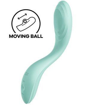 Вібратор Satisfyer &mdash; Rrrolling Pleasure Mint із перлинною стимуляцією точки G  SO6075 фото