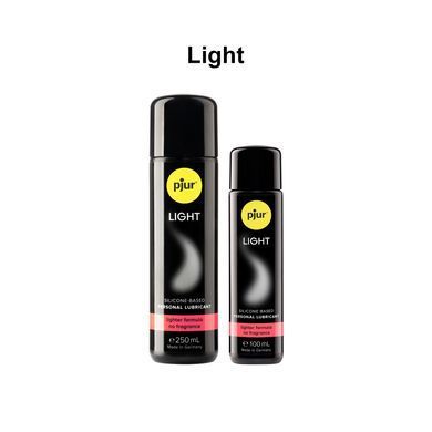 Силіконова змазка pjur Light 250 мл найрідкіша, 2в1 для сексу та масажу SO5060 фото
