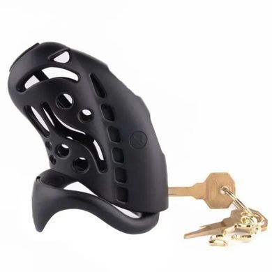 Клітка для члена з електростимуляцією LOCKINK SEVANDA Nautilus Estim Chastity Cage SX2838 фото
