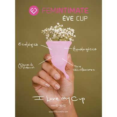 Менструальна чаша Femintimate Eve Cup New розмір L, об&rsquo;єм &mdash; 50 мл, ергономічний дизайн SO6303 фото
