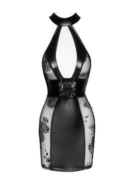 Сукня Noir Handmade F238 Short tulle dress with powerwetlook inserts - XL SX0130 фото