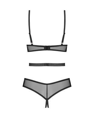 Боді Obsessive Euridia crotchless teddy XS/S SX3574 фото