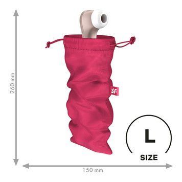 Мішечок для зберігання іграшок Satisfyer Treasure Bag L Pink SX0551 фото