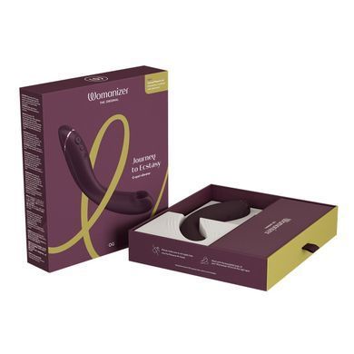 Вібратор Womanizer &mdash; OG Aubergine для точки G з вакуумною стимуляцією SX0531 фото