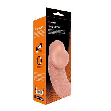 Насадка на член Kokos Penis Sleeve PS 001 L SX1449 фото