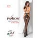 Еротичні колготки-бодістокінг Passion S001 black,, з доступом та з відкритими стегнами PSS001B фото 6