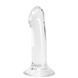 Прозорий фалоімітатор Alive Valiant Jelly Dildo (м'ята упаковка!!!) SO6032-R фото 1