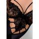 Мереживне боді монокіні Passion Exclusive &mdash; Haya Body Black PS22930 фото 5