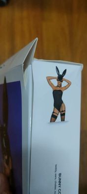 Еротичний костюм кролика Obsessive Bunny costume S/M black (м'ята упаковка!!!) SO7701-R фото