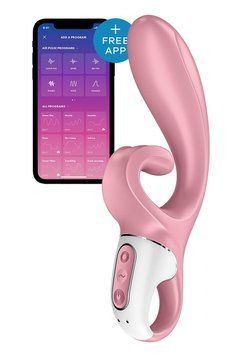 Смарт вібратор-кролик Satisfyer Hug Me Pink (м'ята упаковка!!!) SO6274-R фото