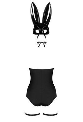 Еротичний костюм кролика Obsessive Bunny costume S/M black (м'ята упаковка!!!) SO7701-R фото