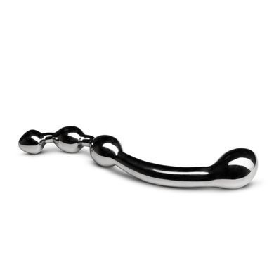 Анально-вагінальний стимулятор Sinner Gear Unbendable &ndash; Multi-Stim Pleasure Wand Metal Anal Dildo SO4613 фото