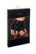 Шортики Noir Handmade F325 Glam suspender wetlook and vinyl shorts - 3XL SX0386 фото 8