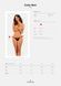Прозорі стрінги із мереживом Obsessive Celia Noir thong XS/S SO7868 фото 7