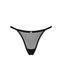 Прозорі стрінги із мереживом Obsessive Celia Noir thong XS/S SO7868 фото 5