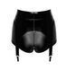 Шортики Noir Handmade F325 Glam suspender wetlook and vinyl shorts - 3XL SX0386 фото 7