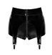 Шортики Noir Handmade F325 Glam suspender wetlook and vinyl shorts - 3XL SX0386 фото 6