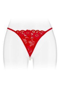 Трусики-стрінги з перлинною ниткою Fashion Secret VENUSINA Red SO2250 фото