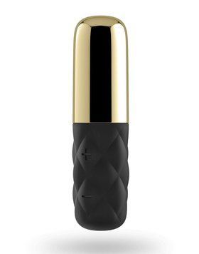 Потужний мінівібратор Satisfyer Sparkling Darling Gold зі знімним ковпачком, 15 режимів роботи SO3106 фото