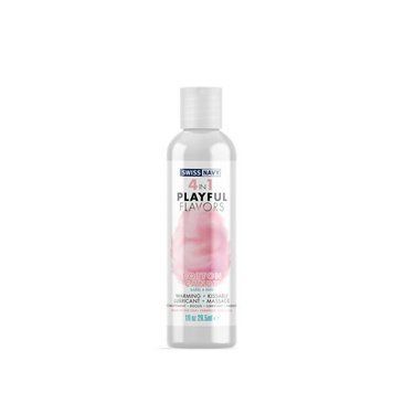 Зігрівальна змазка Swiss Navy 4 in 1 &mdash; Cotton Candy (29,5 мл) Солодка вата SX1351 фото