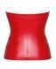 Корсет Noir Handmade F355 Red powerwetlook corset - S SX2025 фото 5