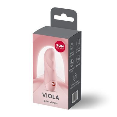 Віброкуля Fun Factory Viola Soft Pink, 10 режимів, від батарейки ААА SX3706 фото