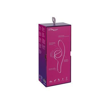 Смарт вібратор-кролик We-Vibe &mdash; Nova Fuchsia, ергономічний, регульований кут нахилу стовбура SO6930 фото