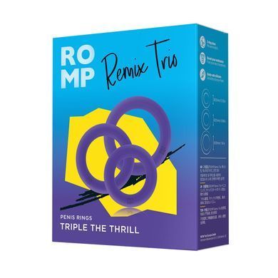 Набір ерекційних кілець Romp Remix Trio SX0538 фото