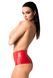 Шорти Noir Handmade F356 Red powerwetlook shorts - S SX2124 фото 3