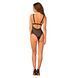 Мереживне боді з декольте Obsessive &mdash; Estiqua Teddy Black SO7260 фото 4
