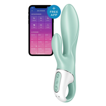 Смарт вібростимулятор-кролик Satisfyer &mdash; Air Pump Bunny 5+, надувається SO6718 фото