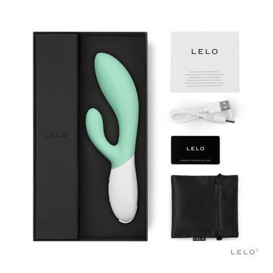 Вібратор-кролик LELO &mdash; Ina 3 Seaweed, 10 режимів вібрації, потужний мотор SO8079 фото