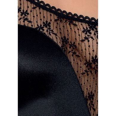Розпродаж!!! Боді-монокіні з глибоким декольте PETRA BODY black XXL/XXXL &mdash; Passion Exclusive PS23102 фото