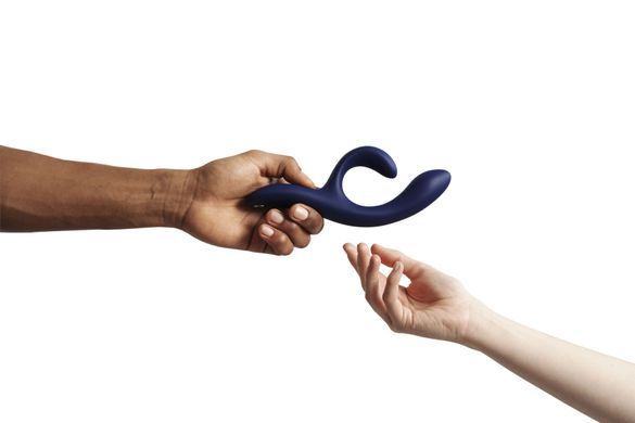 Смарт вібратор-кролик We-Vibe &mdash; Nova Midnight Blue, ергономічний, регульований кут нахилу стовбура SO6931 фото