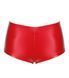 Шорти Noir Handmade F356 Red powerwetlook shorts - M SX2123 фото 6
