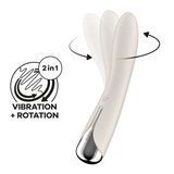 Вібратор точки G з обертанням Satisfyer Spinning Vibe 1 Beige, 2 мотори SX0560 фото
