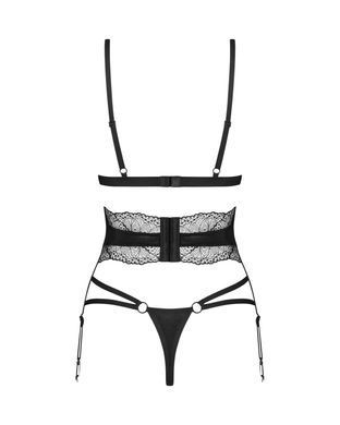 Комплект Obsessive Lobellis 3-pcs set XL/2XL SX1019 фото