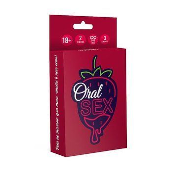 Еротична гра для пар &laquo;Oral sex&raquo; (UA, ENG, RU) (надірвана упаковка!!!) SO5888-R фото