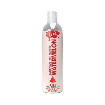 Зігрівальна змазка Wet Warming 4 in 1 &mdash; Watermelon (118 мл) Кавун SO9909 фото