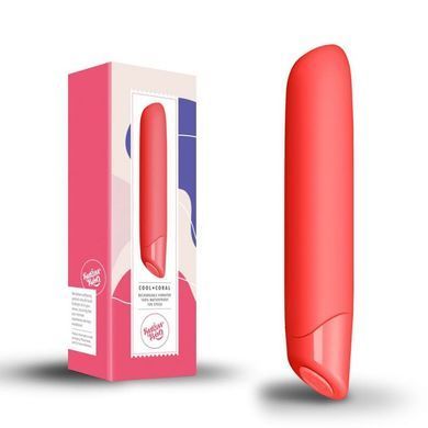Вібратор SugarBoo Cool Coral, 10 рівнів інтенсивності SO6622 фото