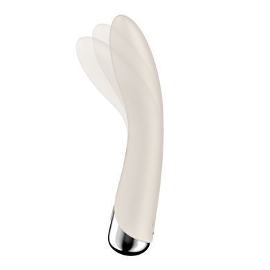 Вібратор точки G з обертанням Satisfyer Spinning Vibe 1 Beige, 2 мотори SX0560 фото