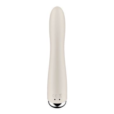 Вібратор точки G з обертанням Satisfyer Spinning Vibe 1 Beige, 2 мотори SX0560 фото