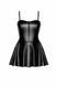 Сукня Noir Handmade F308 Dreamer wetlook corset mini dress with front zipper - XXL SX0289 фото 5
