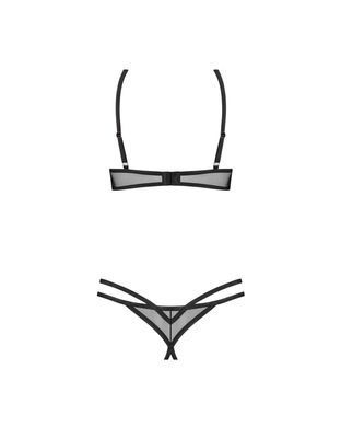 Комплект Obsessive Euridia 2-pcs crotchless set M/L SX3584 фото