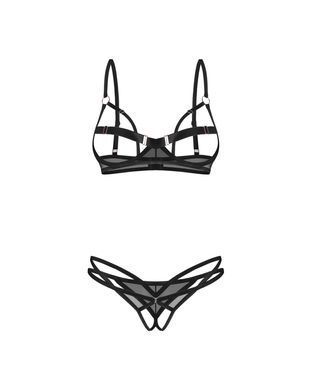Комплект Obsessive Euridia 2-pcs crotchless set M/L SX3584 фото