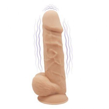 Фалоімітатор з вібрацією SilexD Norman Vibro Flesh (MODEL 1 size 8,5in) (м'ята упаковка!!!) SO5016-R фото