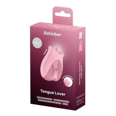 Вібростимулятор для клітора Satisfyer Tongue Lover з язичком SX3847 фото