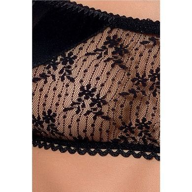 Розпродаж!!! Комплект білизни PETRA SET black XXL/XXXL &mdash; Passion: стрінги, широкий пояс, ліф-топік PS23108 фото