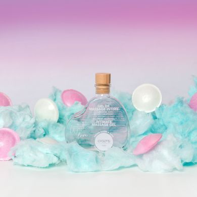 Масажна олія EXSENS With Love Cotton Candy 50мл розігріваюча, без цукру, їстівна SX2190 фото