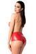 Шорти Noir Handmade F356 Red powerwetlook shorts - XL SX2125 фото 4